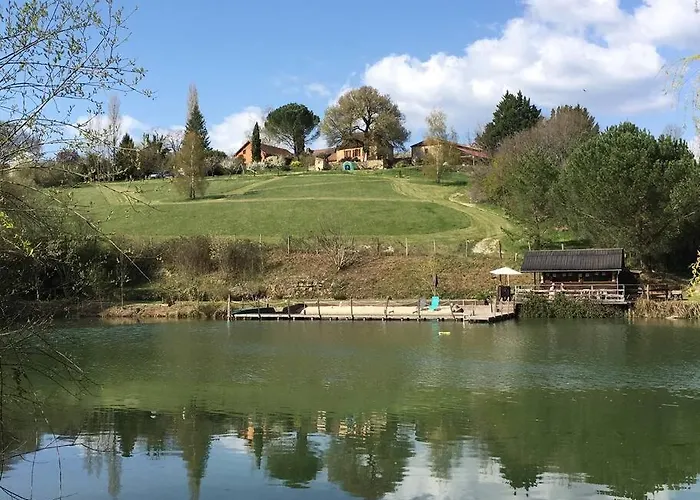 Horská chata La Sur Le Aux Temps Des Sources Veyrines-de-Domme